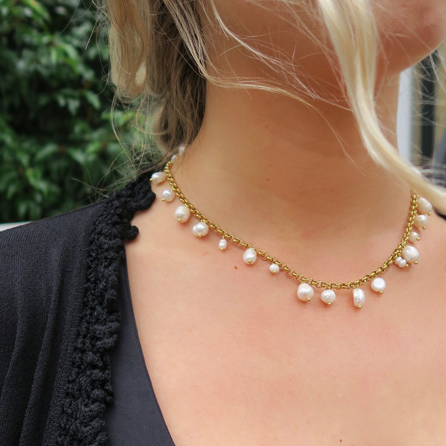 GAIA PEARL CHOKER