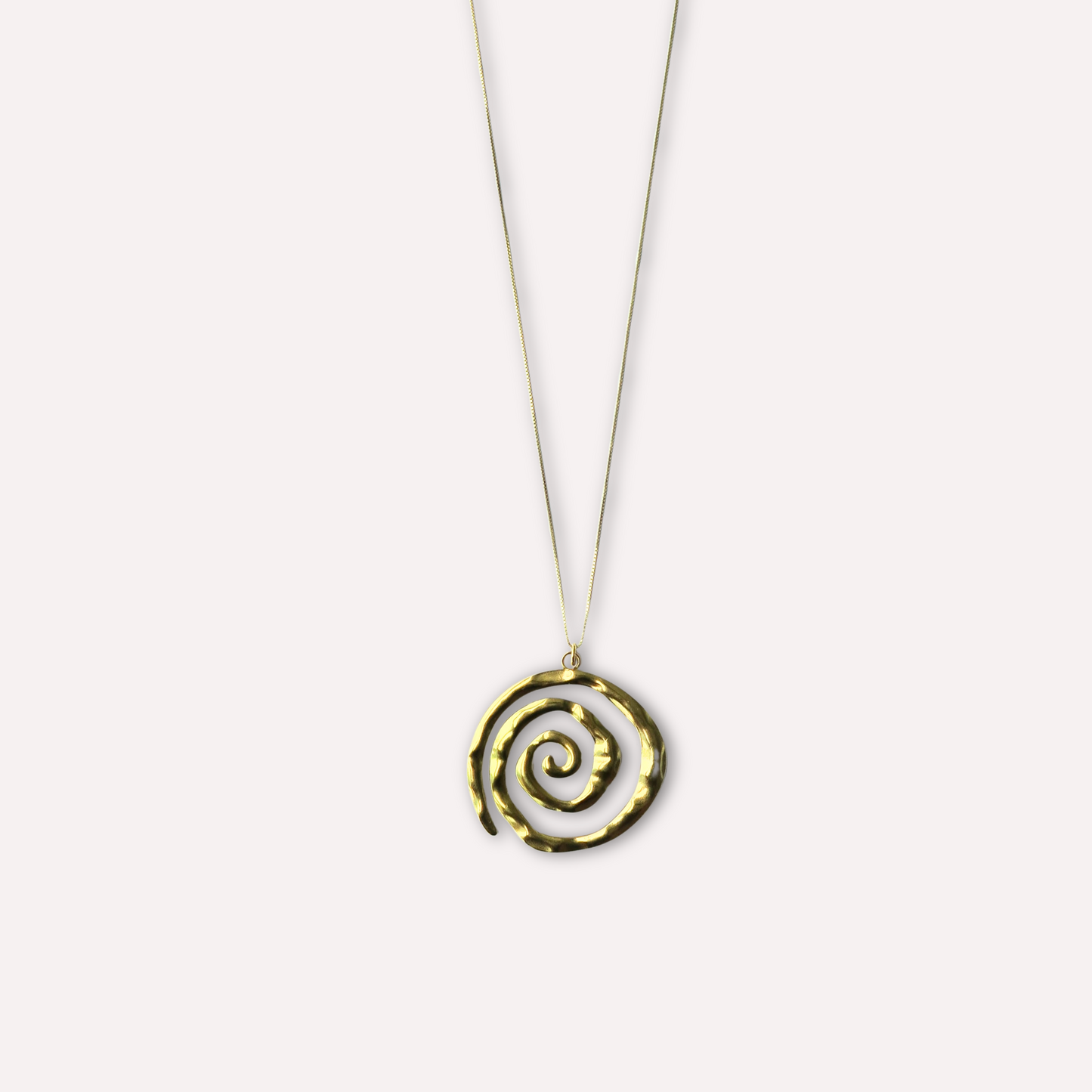 GOLD SWIRL PENDANT