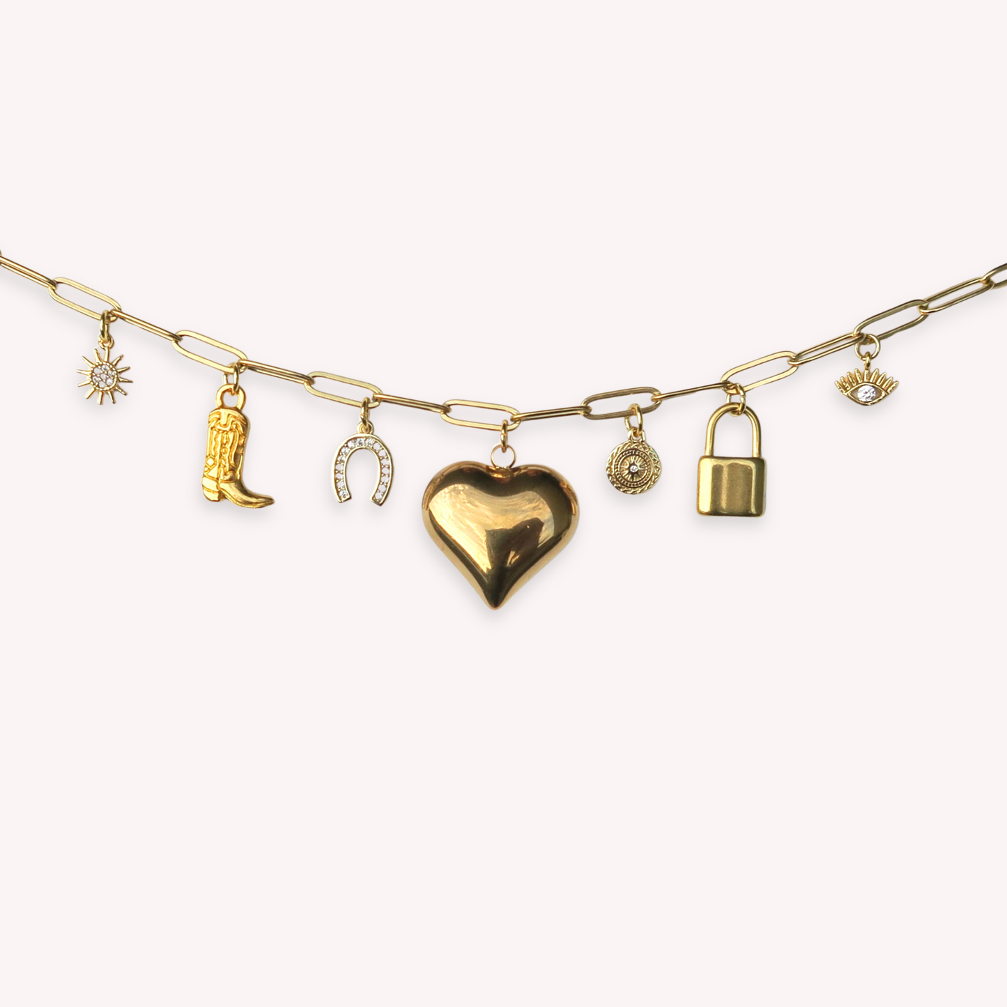 MOST WANTED CHARM NECKLACE