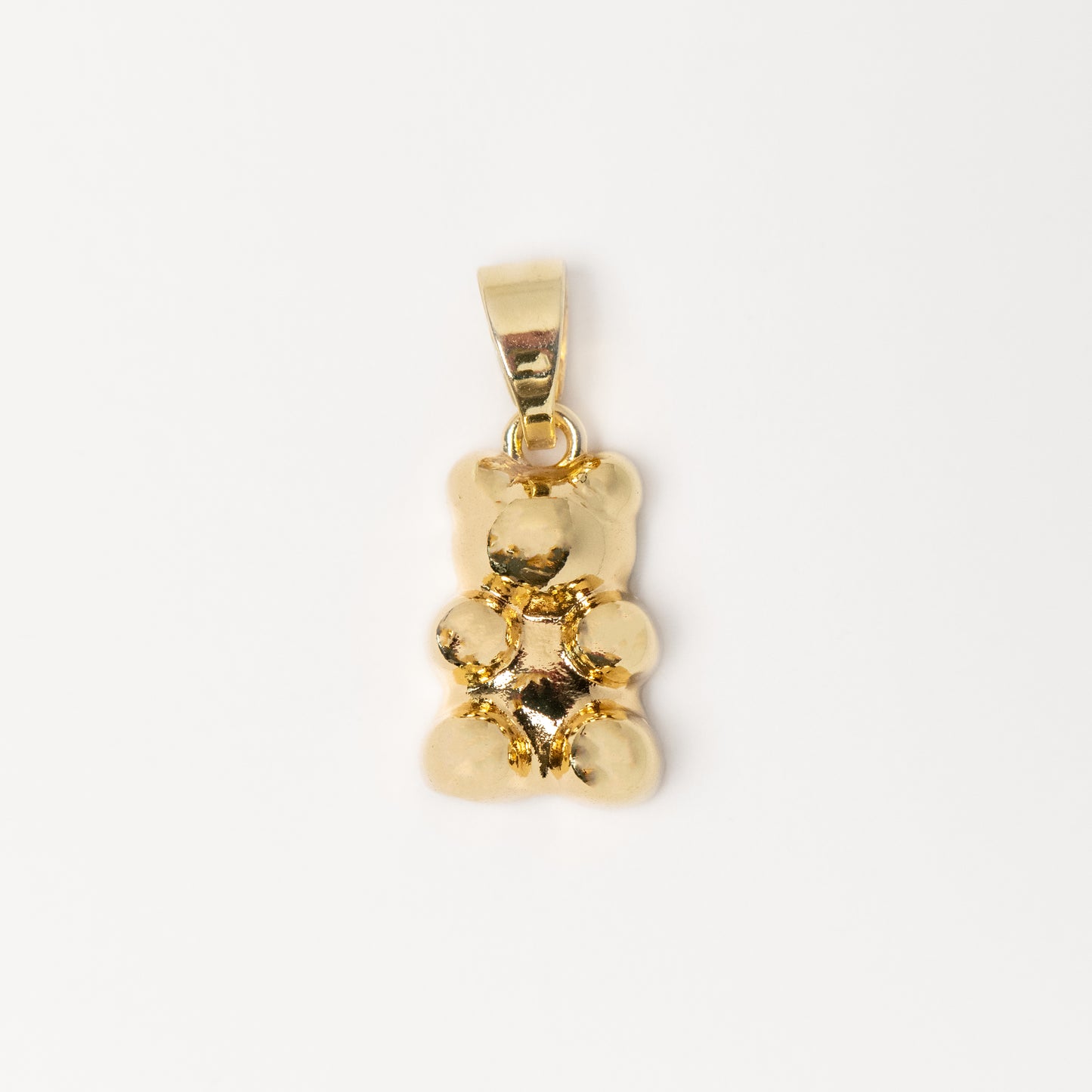 GOLD TEDDY PENDANT CHARM