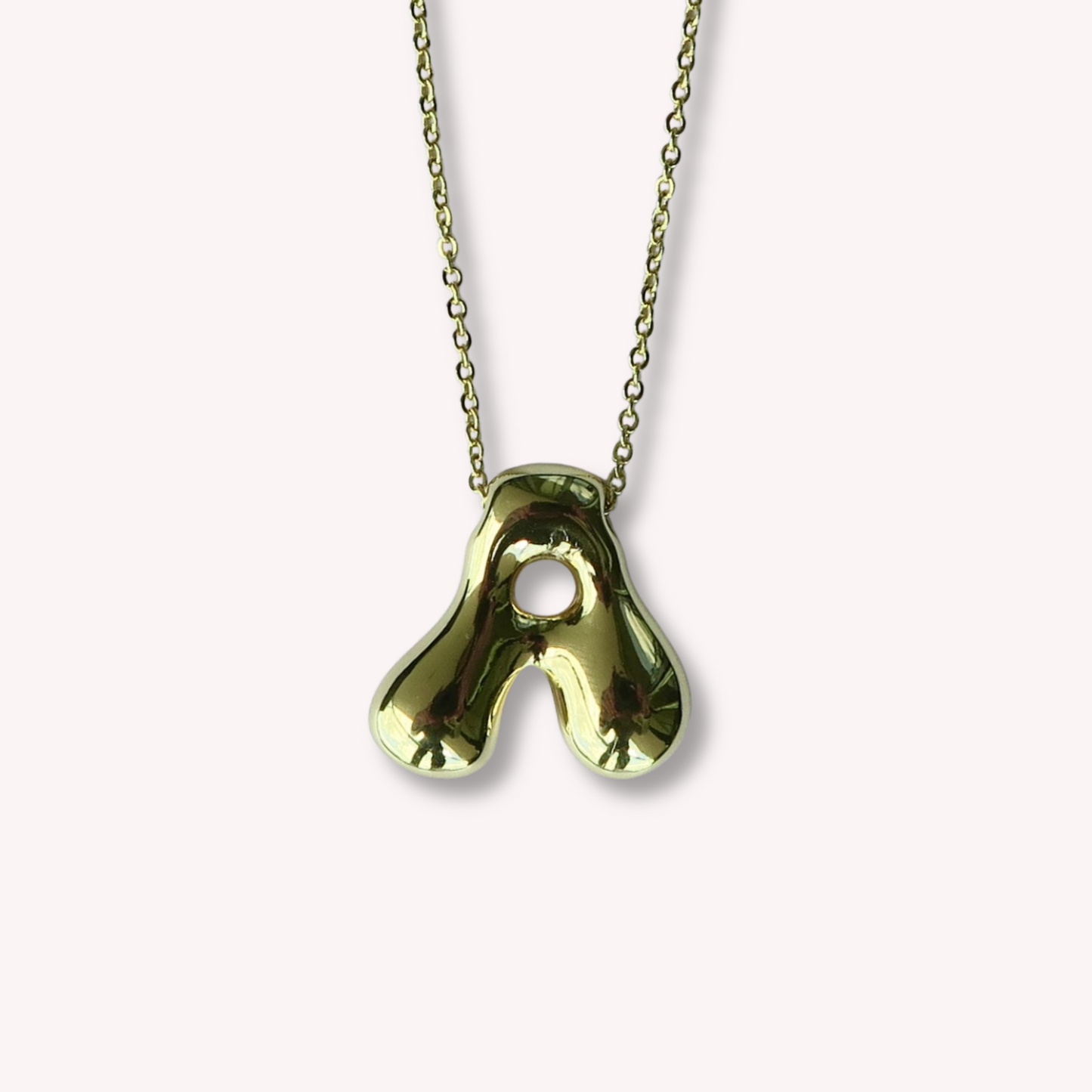 Gold Initial Necklace